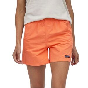 NWOT PATAGONIA WOMEN’S BAGGIES SHORT 5" TIGERLILY ORANGE SZ XS